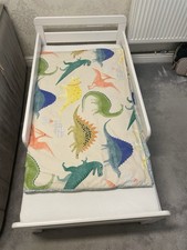White toddler bed for sale  LONDON