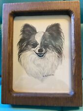 Vintage dog papillon for sale  Council Bluffs