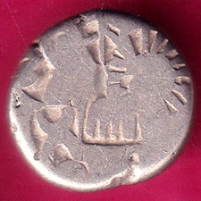 moeda de prata antiga Índia período Mauryan Ashoka 600 aC #O47 comprar usado  Enviando para Brazil