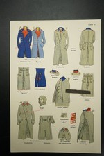 Bildtafel wk1 bekleidung gebraucht kaufen Bildtafel wk1 bekleidung gebraucht kaufen  Neubrandenburg-Umland