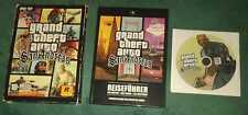 Grand Theft Auto SAN ANDREAS - PC DVD videogame completo - versão guia alemão comprar usado  Enviando para Brazil