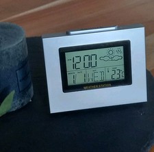 Wetterstation silber uhr gebraucht kaufen  Heinsberg
