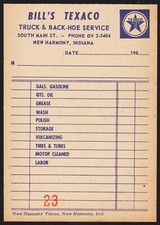 Vintage receipt bills for sale  Clinton