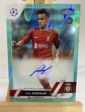 2022-23 Topps FABIO CARVALHO Rookie RC Auto Signatures Refractor #A-FC Liverpool comprar usado  Enviando para Brazil