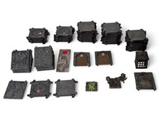 Antiga masmorra 3D Mage Knight: 72 pisos modulares de D&D, paredes, armadilhas, portas e extras! comprar usado  Enviando para Brazil