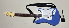 Guitarra Harmonix Rock Band 3 PS3 Fender Stratocaster azul 97561 RB3 com dongle comprar usado  Enviando para Brazil