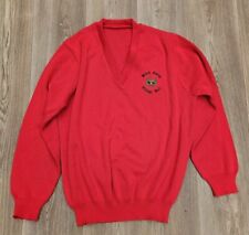 Red acrylic jumper for sale  WISBECH