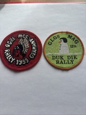 Two motorcycle rally for sale  BLYTH