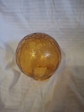 Vintage amber crackle for sale  Sapulpa