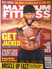Usado, RAY LEWIS maximum fitness BRUCE LEE muhammad ali JASON STATHAM sara balint comprar usado  Enviando para Brazil