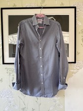 Mens navy check for sale  PEVENSEY