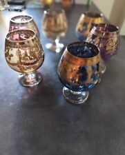 Bicchieri decorati cognac usato  Lecce