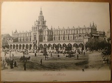 Krakow,Poland.Sukienice.Large card by Rommler Jonas,Dresden.1900.Probably sample na sprzedaż  Wysyłka do Poland