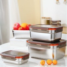 Set contenitori acciaio usato  Italia