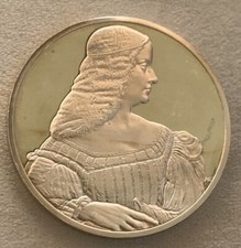 Medaille meisterwerke leonardo gebraucht kaufen  München