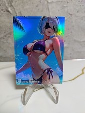 Nier Automata Trading Card Waifu Goddess Story Anime Girl holo Karte Manga comprar usado Nier Automata Trading Card Waifu Goddess Story Anime Girl holo Karte Manga comprar usado  Enviando para Brazil