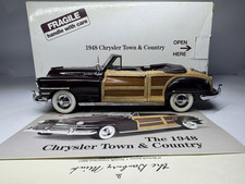 Carro Danbury Mint 1948 Chrysler Town Country conversível 1:24 fundido comprar usado  Enviando para Brazil