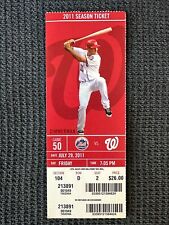 2011 washington nationals for sale  Des Moines