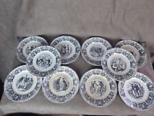 Lot assiettes xixème d'occasion Lot assiettes xixème d'occasion  Pézilla-la-Rivière