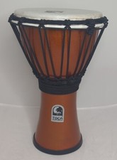 Toca Han Percussão Djembe Street Drum Freestyle Bongo Base de Madeira Bronze  comprar usado  Enviando para Brazil
