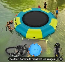 Trampoline gonflable eau d'occasion  Paris I