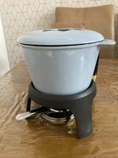 Cast iron fondue for sale  SWINDON