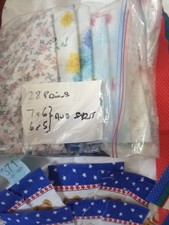 Pack fabric pieces for sale  LONDON