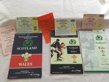 Three scottish rugby for sale Three scottish rugby for sale  DARLINGTON