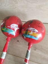 Maracas shaker handmade for sale  YORK