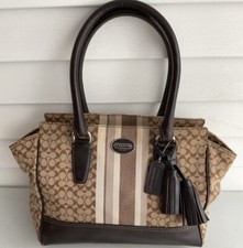 Coach purse brown for sale  Marshfield