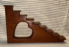 Usado, Prateleira de parede vintage para escada de madeira - 9 degraus - Knickknacks - 8,75” X 13,75” comprar usado  Enviando para Brazil