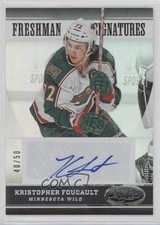 Espelho Hot Box 2012-13 Certificado /50 Kristopher Foucault Kris #168 Rookie RC comprar usado  Enviando para Brazil