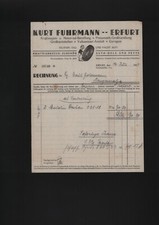 Erfurt rechnung 1934 gebraucht kaufen  Leipzig