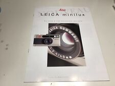 Leica minilux d'occasion  Le Plessis-Trévise