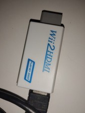 Adaptador de saída de áudio conversor HDMI para Wii Full HD com cabo HDMI comprar usado  Enviando para Brazil