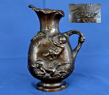 Vase pichet bronze d'occasion  Bollwiller