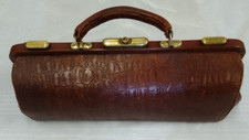 Vintage leather gladstone for sale  THETFORD