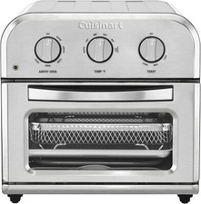 Torradeira Cuisinart compacta fritadeira a ar forno aço inoxidável 1800 watts 6 em 1 comprar usado  Enviando para Brazil
