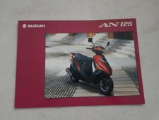 Folheto de vendas de motocicletas Suzuki An125 NOV 1994 #99999-A0327-55, usado comprar usado  Enviando para Brazil