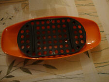Plat orange vintage d'occasion  Compiègne