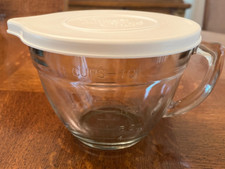 Tigela de medição de vidro Pampered Chef - 1 quarto 4 xícaras com tampa comprar usado  Enviando para Brazil