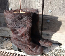 Bottes vintage fourrées d'occasion  Beaumont-de-Lomagne