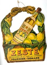 Carton publicitaire zeste d'occasion  Orleans-