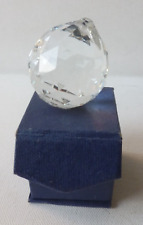 Glass faceted crystal for sale  NOTTINGHAM