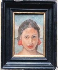 Tableau peinture portrait d'occasion  Bressuire
