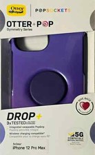 Capa OtterBox iPhone 12 Pro Max simetria + POP roxa crepúsculo, usado comprar usado  Enviando para Brazil