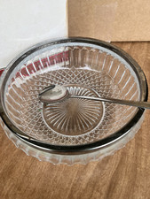 Vintage silver rimmed for sale  Mc Daniels
