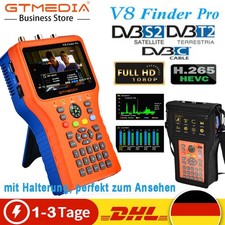 GTMEDIA V8 Finder DVB-S2 / T2 / Kabel Miernik satelitarny Satfinder Cyfrowy H.265 4.3''LCD na sprzedaż  Wysyłka do Poland