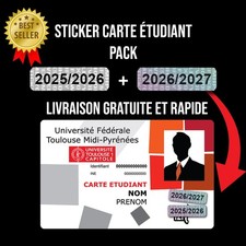 Pack autocollant carte d'occasion  Toulouse-