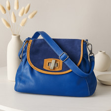 Abro royalblau leder gebraucht kaufen  Wiesbaden